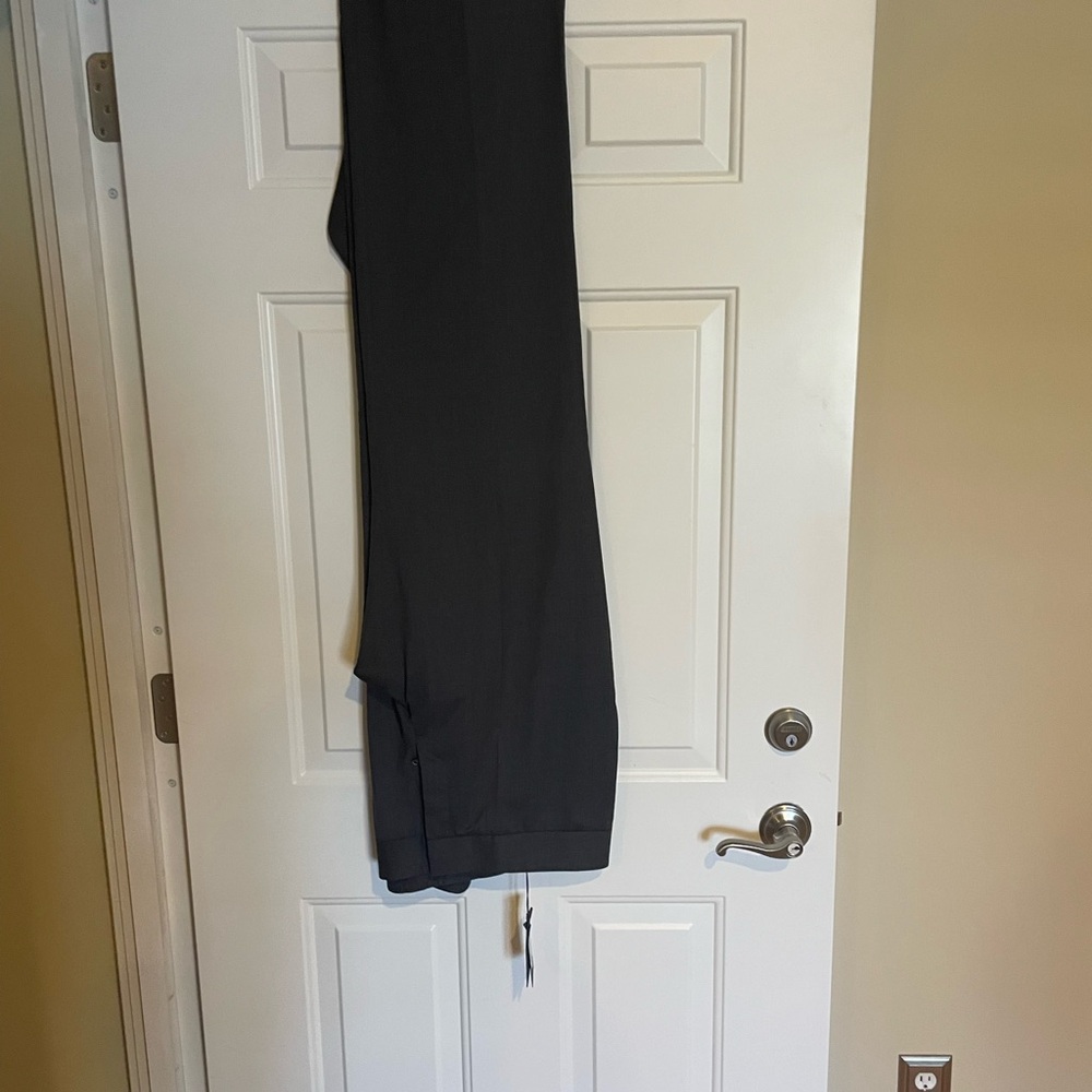Faconnable charcoal Straight Leg Pants
